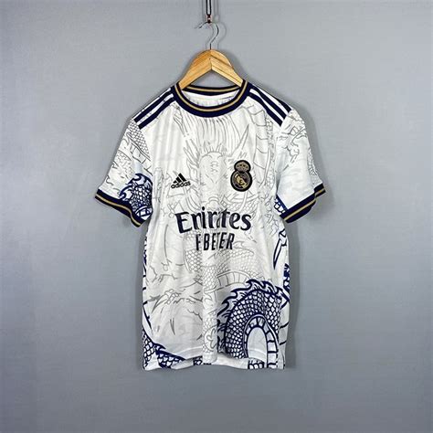 real madrid white dragon jersey|Real Madrid White Dragon Kit 2023